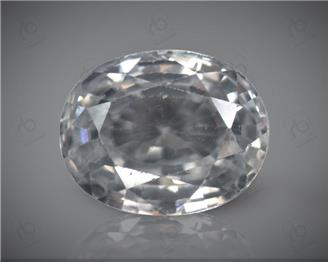 Natural White Zircon 5.07 carats -97925